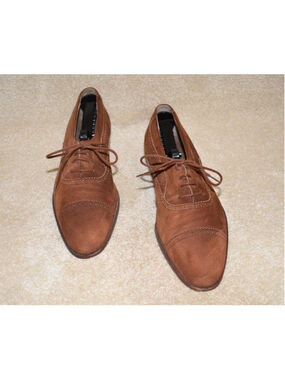 BALLY "ITALY MADE" NUBUCK OXFORDS US 9 M $795